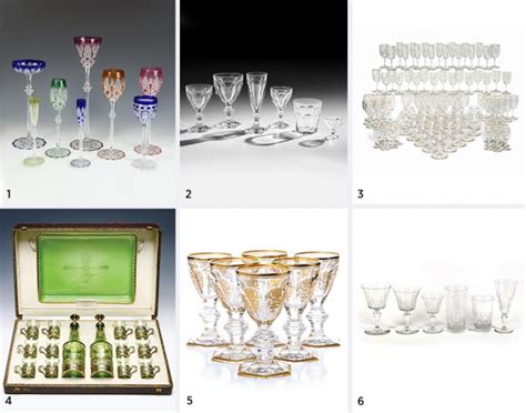 A Price Guide to Baccarat Crystal and Glassware.